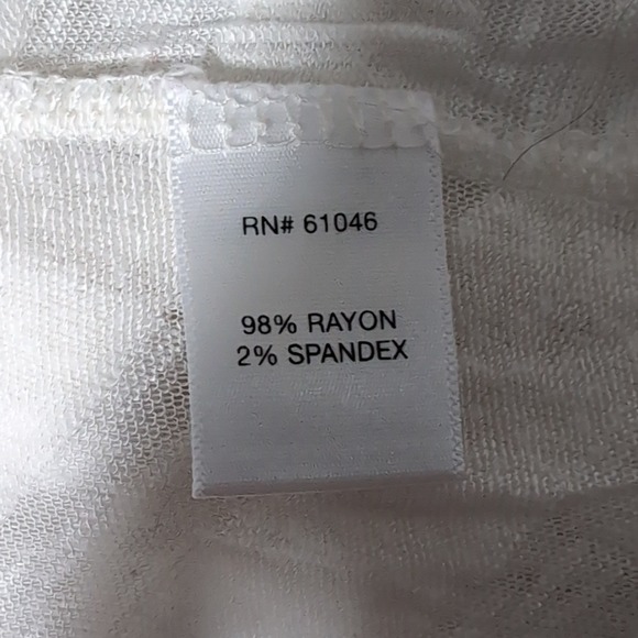 Vanity Lace Trim Cardigan Sweater Open Front Lightweight White Cover Y2K Medium - Picture 5 of 5